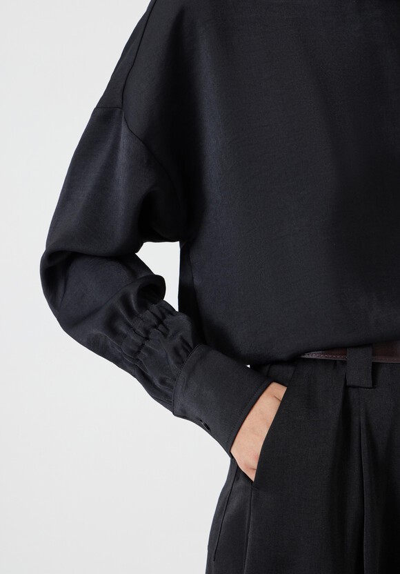 Long Sleeve Cowl Neck Top
