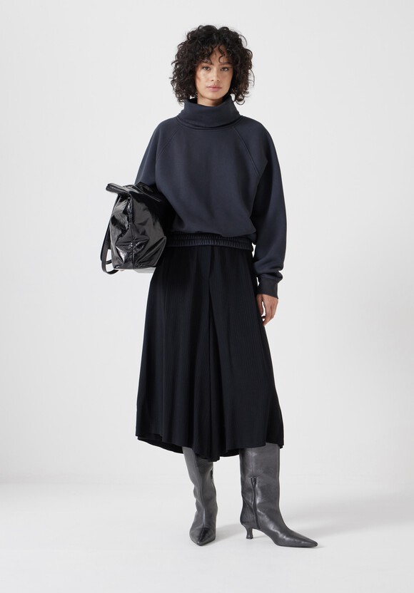 Cowl Neck Sweatshirt