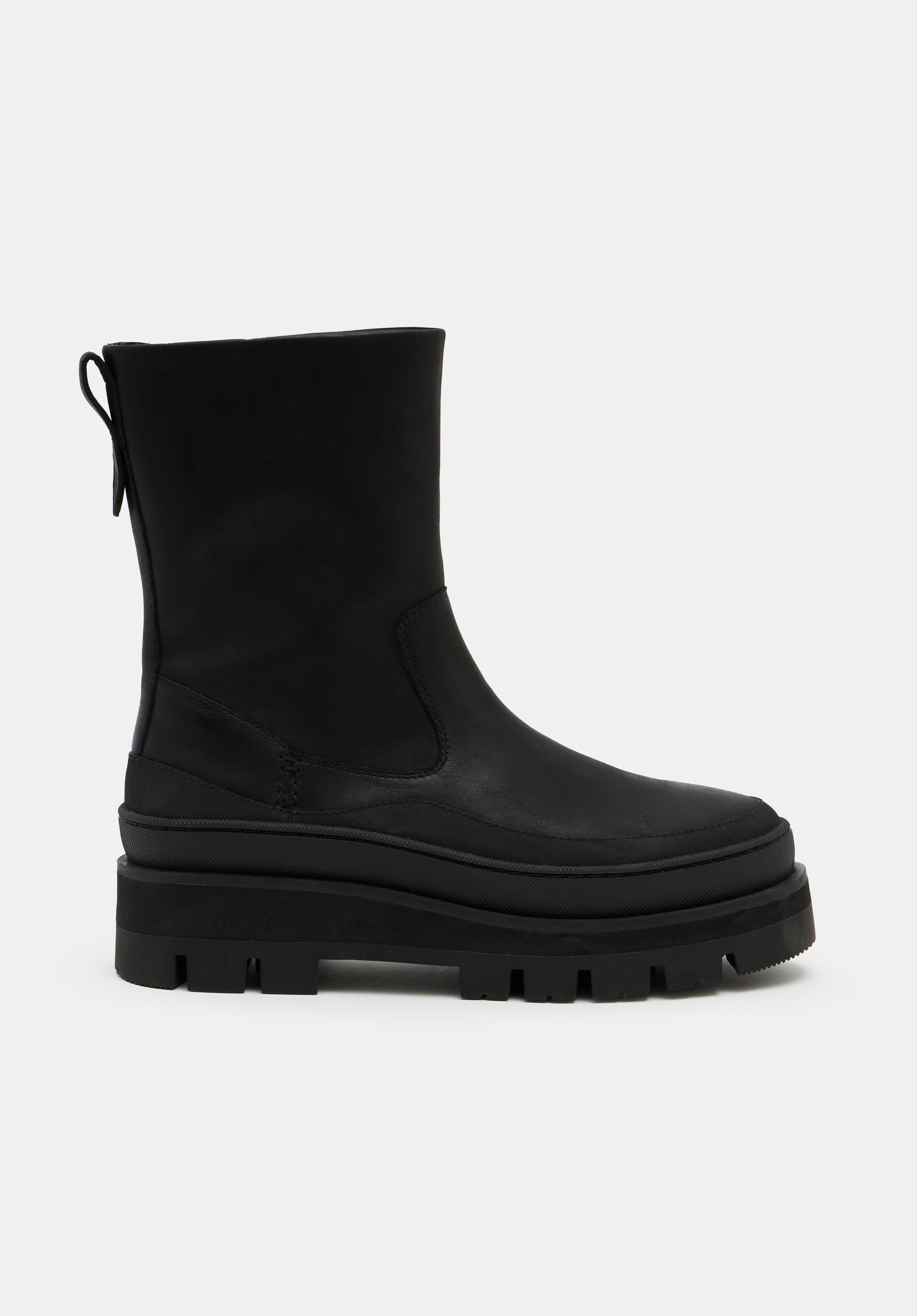 Oakley Leather Biker Boot | Black | hush