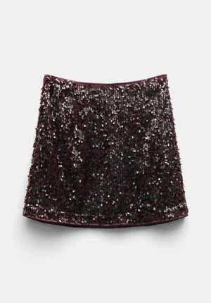 Zarina Sequin Mini Skirt