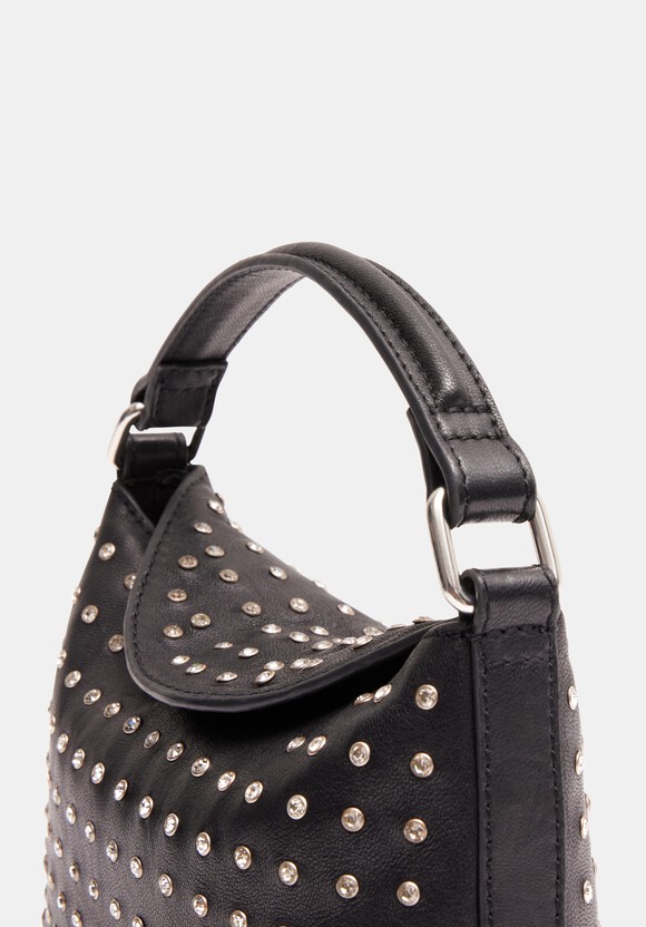 Mini Stevie Leather Stud Bag