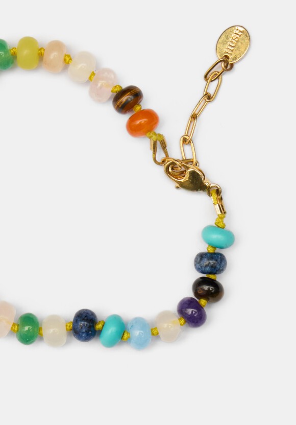 Semi Precious Beaded Bracelet