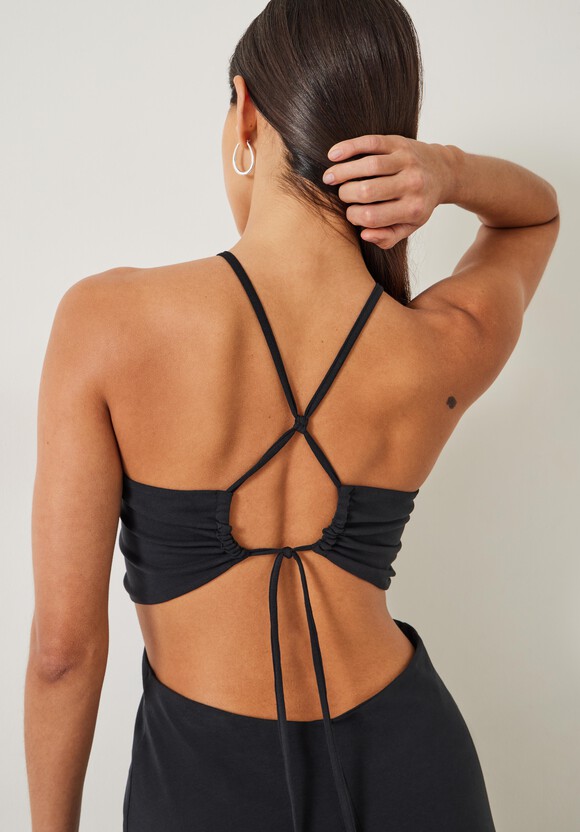 Jemma Cotton Jersey Cut-out Dress