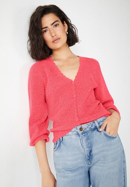 Cleo Ribbed Cardigan