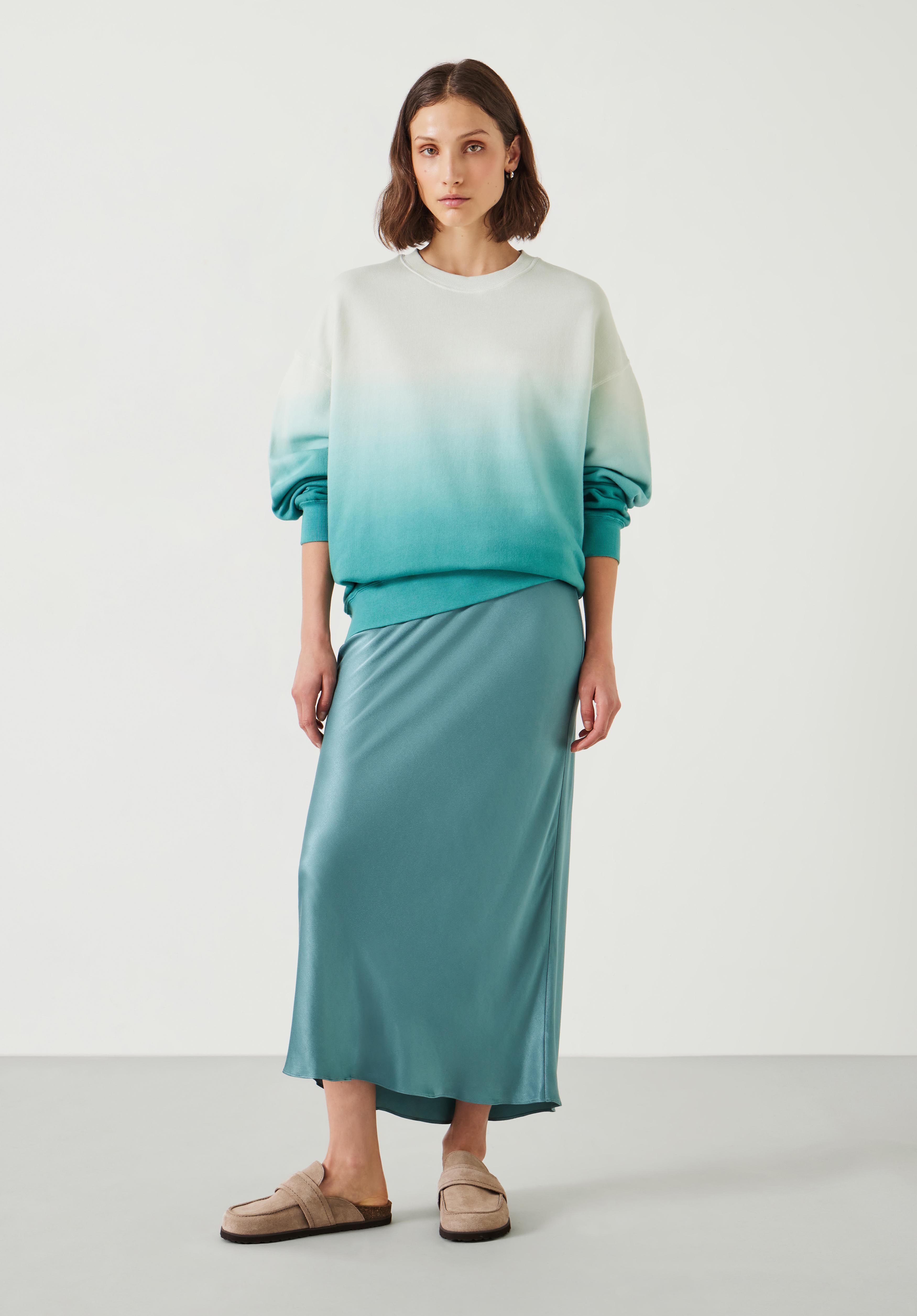 ●GREEN BUTTER●Silky Heart Button Skirt★日本未入荷 Asymmetric skirt