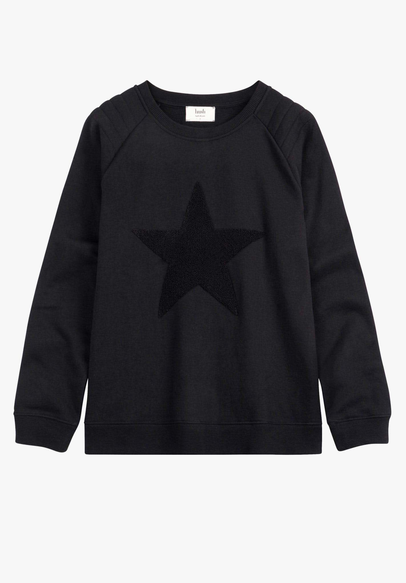 Hush star biker sweatshirt clearance