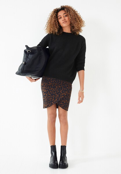 Cecelia Ruched Mini Skirt