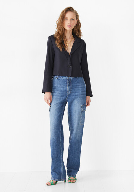 Ariyanna Cropped Blazer