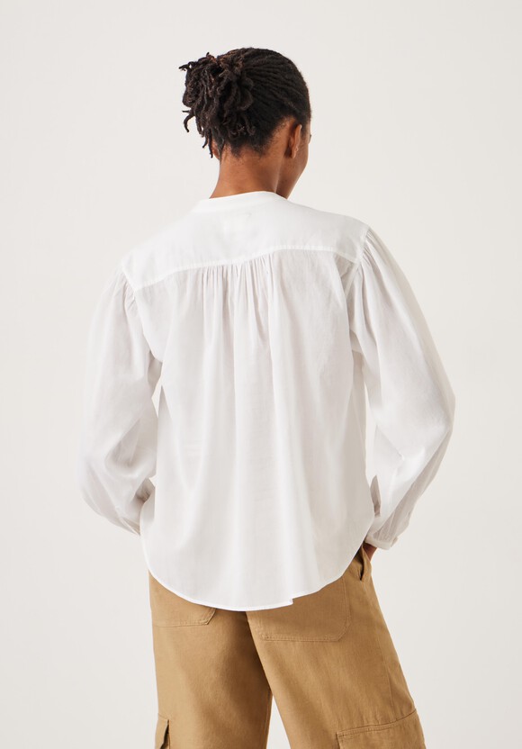 Lhea Oversized Gather Detail Blouse