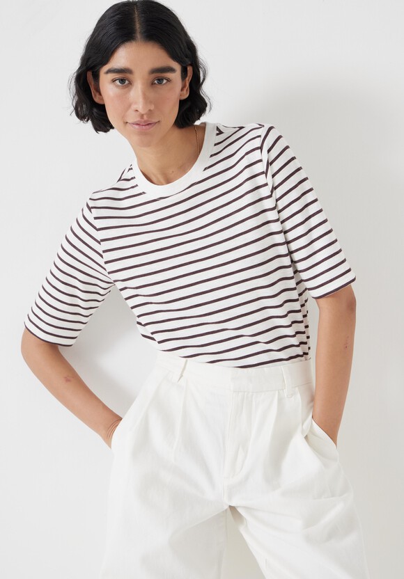 Sora Striped Relaxed T-Shirt