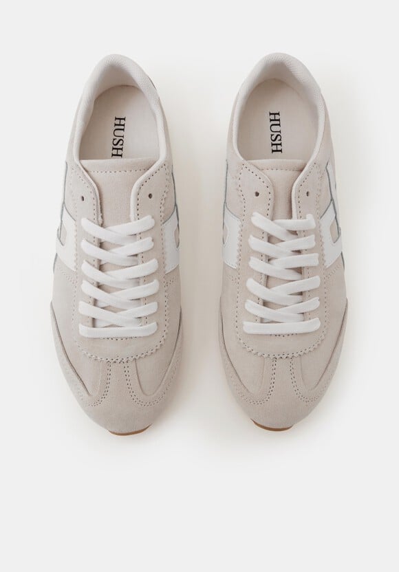 Suede Slimline Retro Trainers