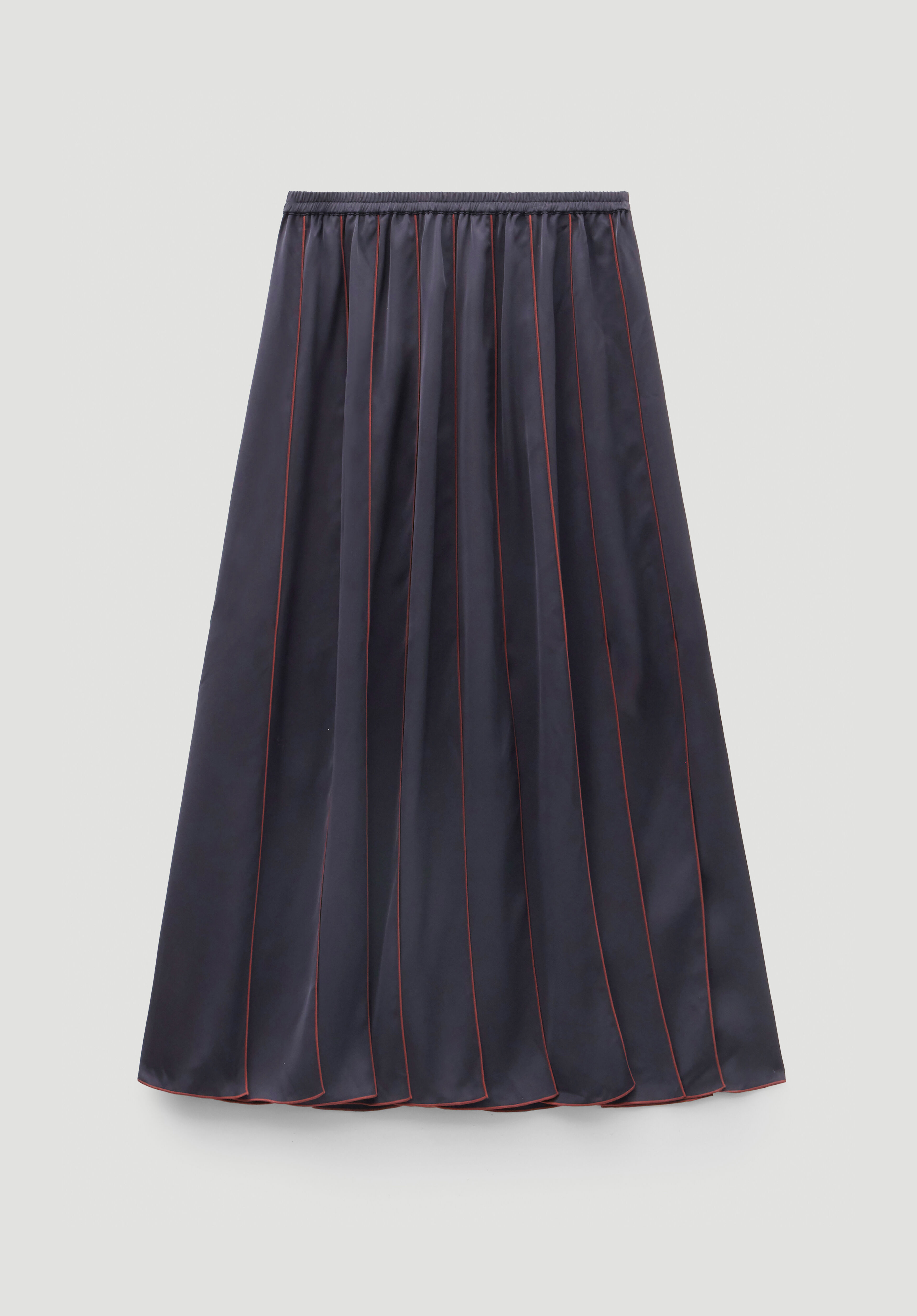 ◇hug your skin◇ Balloon padded midi skirt black Oplxuo Women Girls Bubble Midi Skirt Low Waist Knee Length