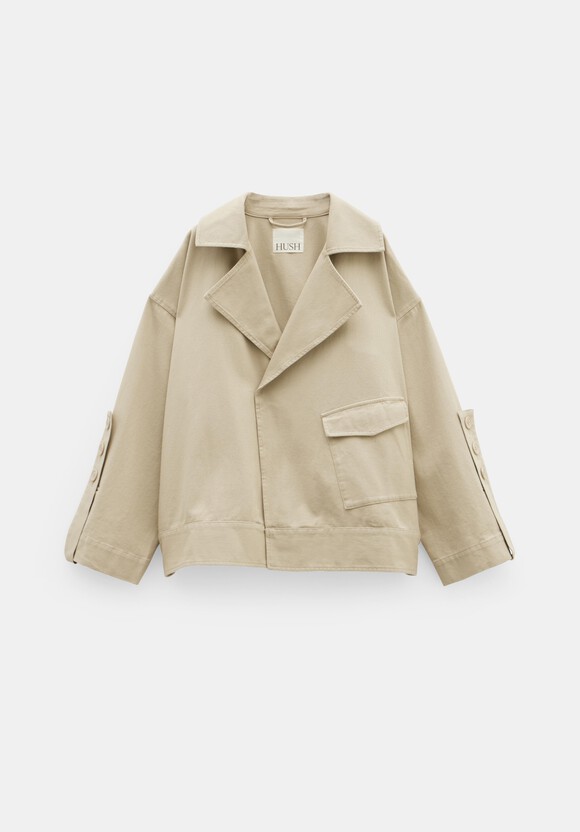 Renee Relaxed Cotton Jacket