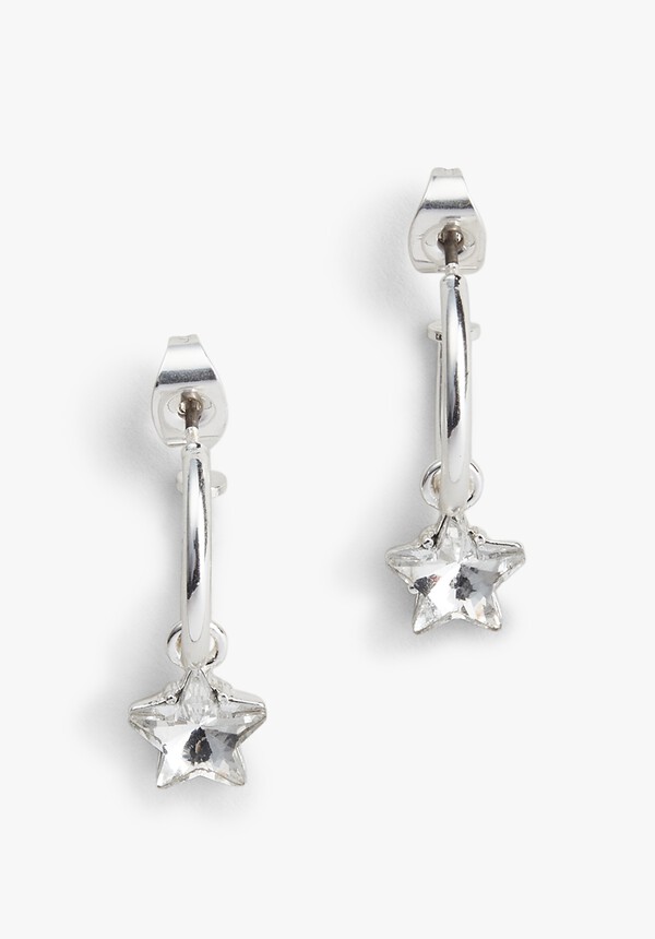Felice Star Hoop Earrings