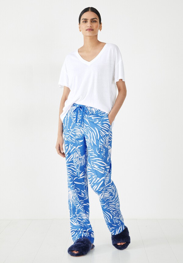 Isla Printed Cotton PJ Trousers