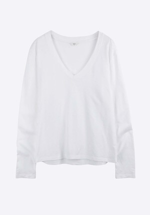 Long Sleeve V-Neck Tee