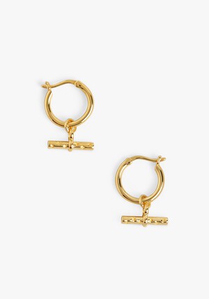 Gold Vermeil Star T-Bar Earrings