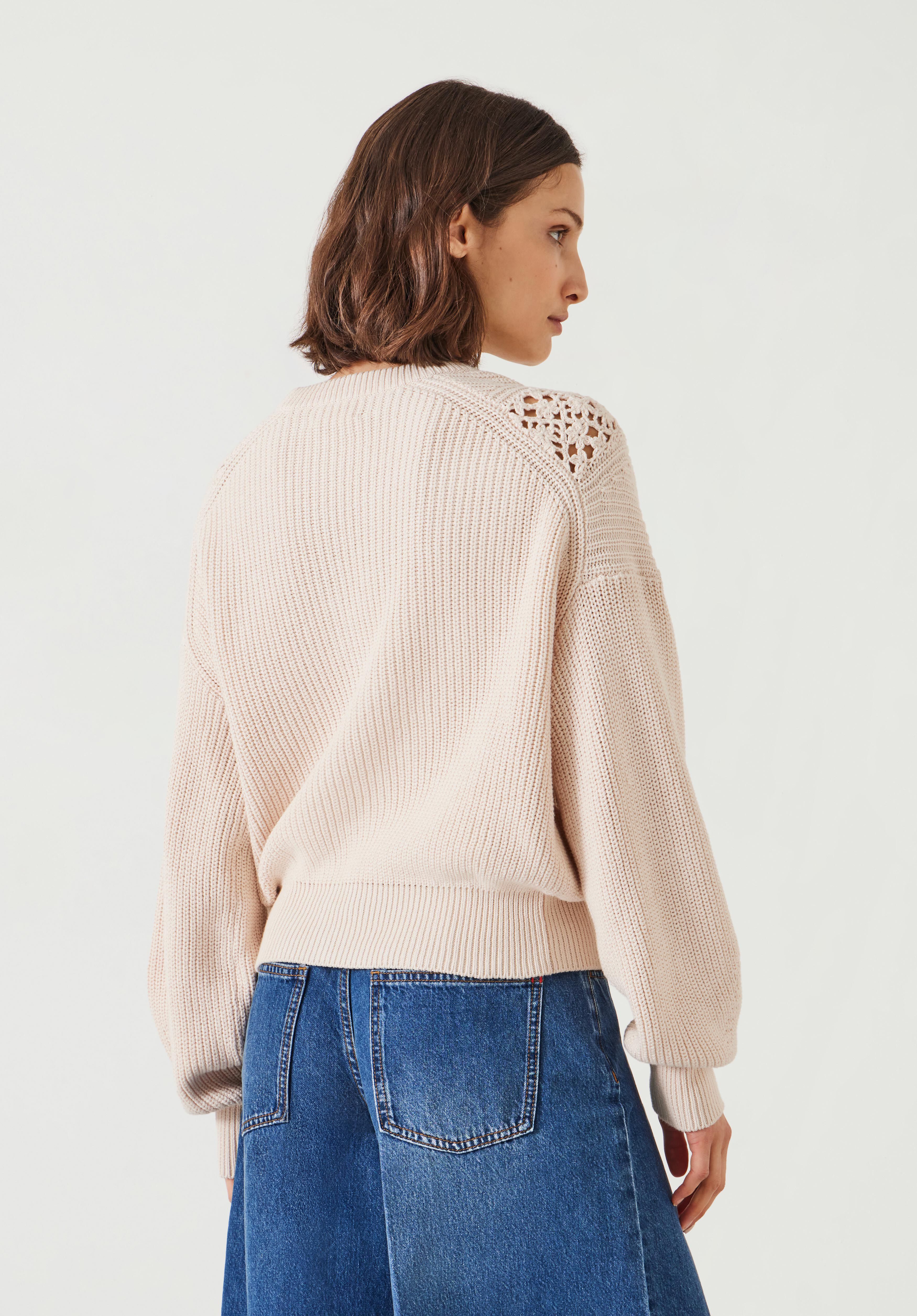 N.HOOLYWOOD FOR AMERI LOUISE PAINT KNIT TOP (Col:MIX) ー11.15(fri) @_sayo529  167cm #ameri #amerivintage #ameri2024autumnwinter #shopping #fashion #japan  #tops #pants #snap #fashion #coat #knit #dress