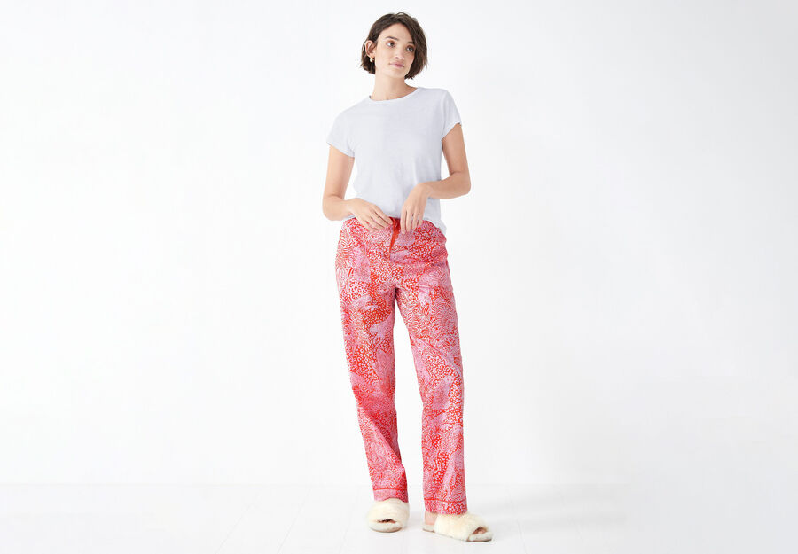 Isla Printed Cotton PJ Trousers