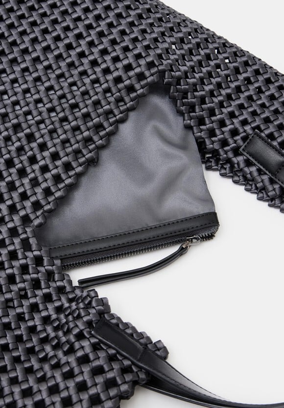 Satin Weave Tote Bag
