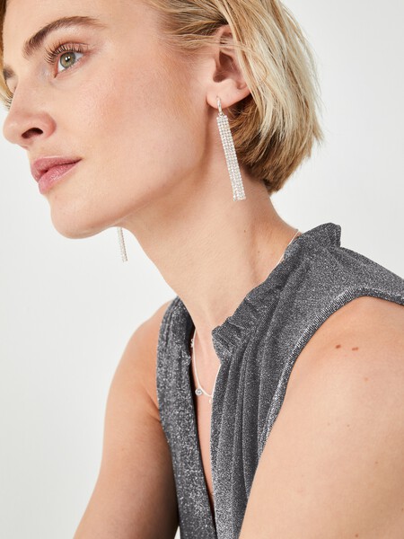 Shimmer Tassel Earrings
