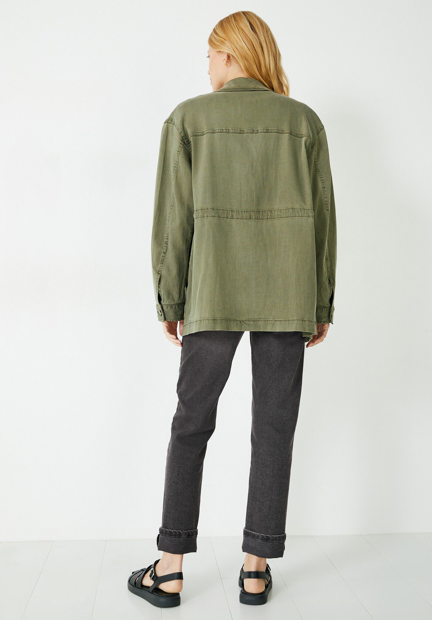 Pippa Utility Jacket Khaki hush