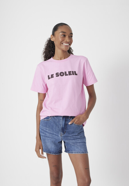 Le Soleil Slogan T-Shirt