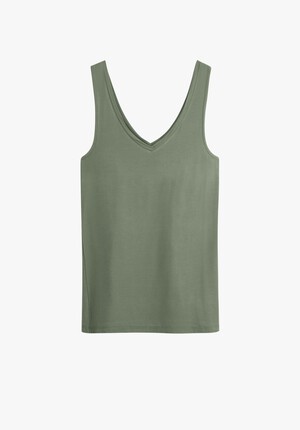V-Neck Jersey Vest Top