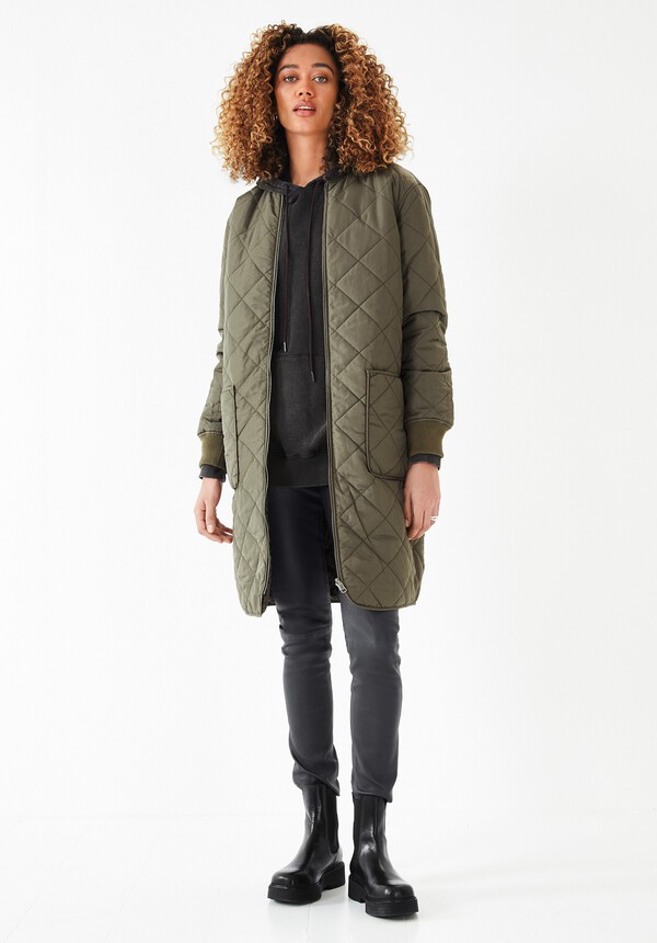 Dia Reversible Quilted Coat
