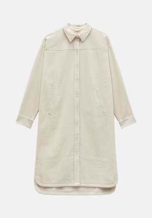 Alanna Cord Shirt Dress