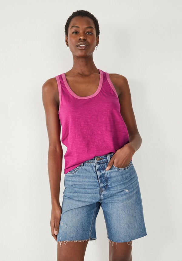 Rhonda Cotton Scoop Vest