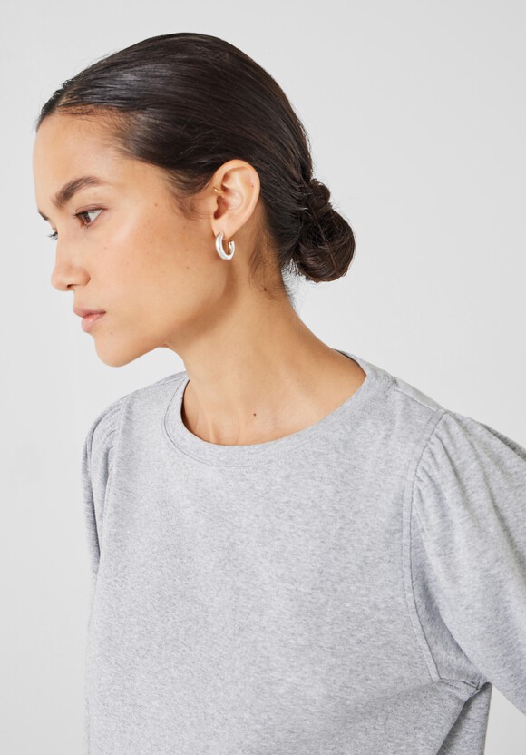 Emily Puff Sleeve Jersey Top