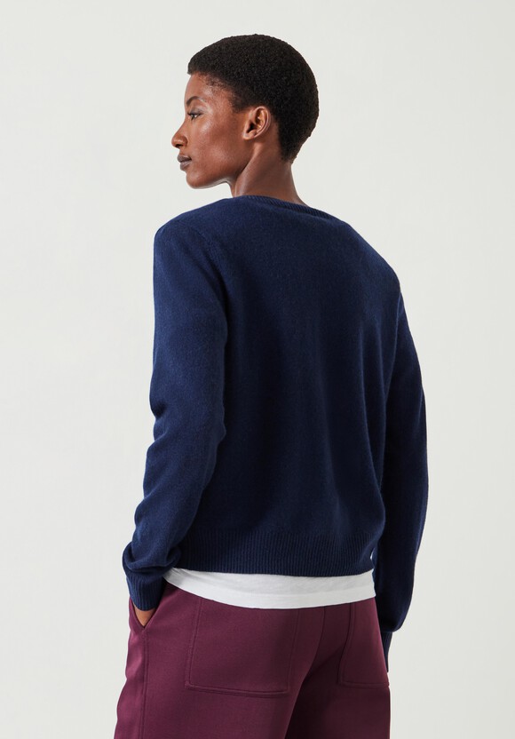Daphne Cashmere Button Through Slim Cardigan