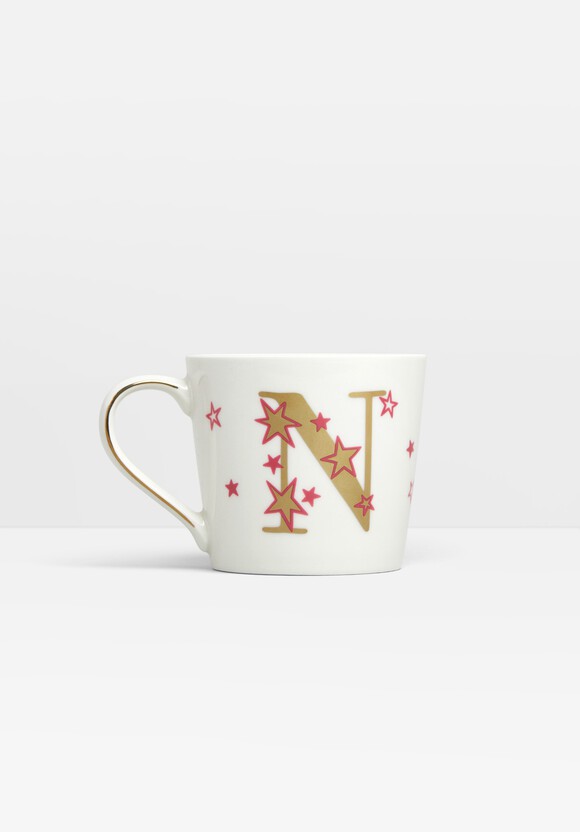 Meadow Initial Ceramic Mug