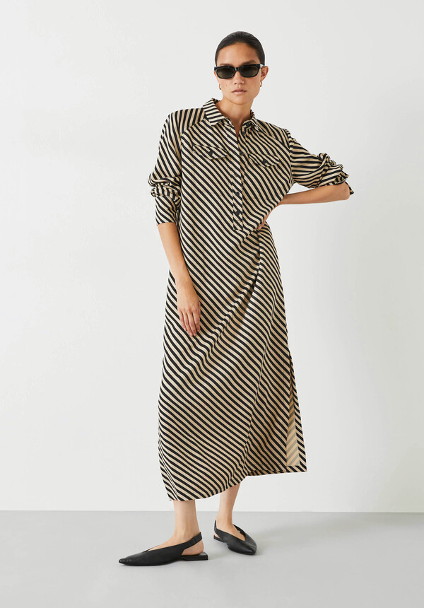 Toria Midi Shirt Dress