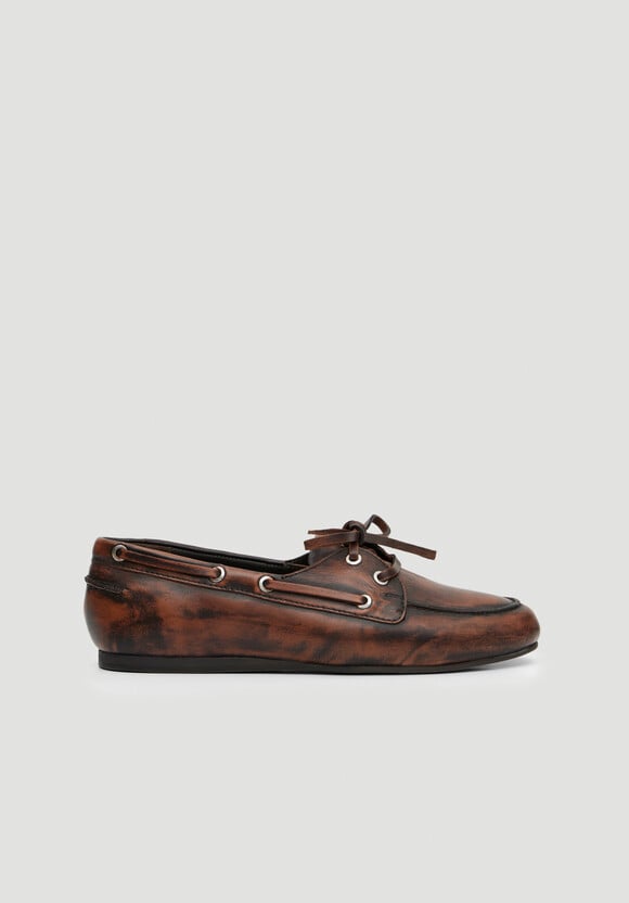 Leather Boat Shoe