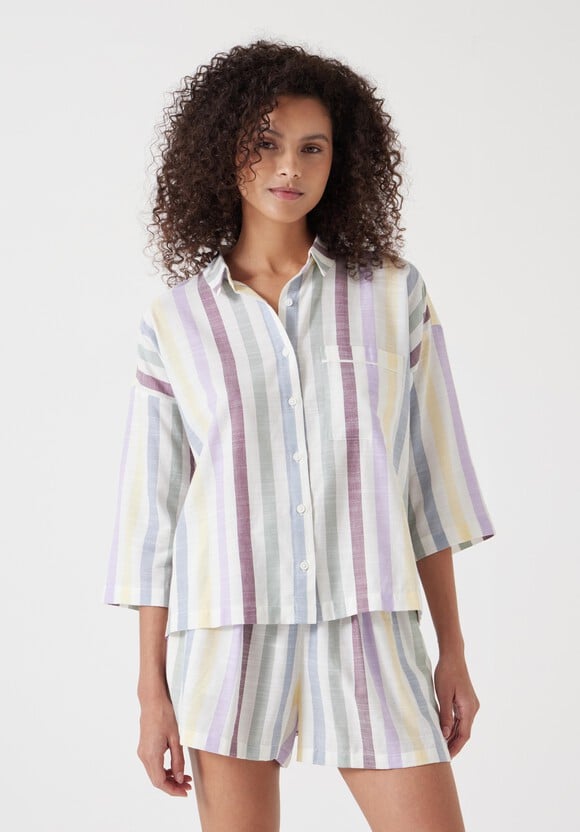 Rudie Stripe Short Pyjama Set