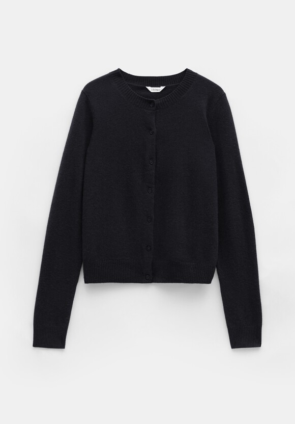 Daphne Cashmere Button Through Slim Cardigan
