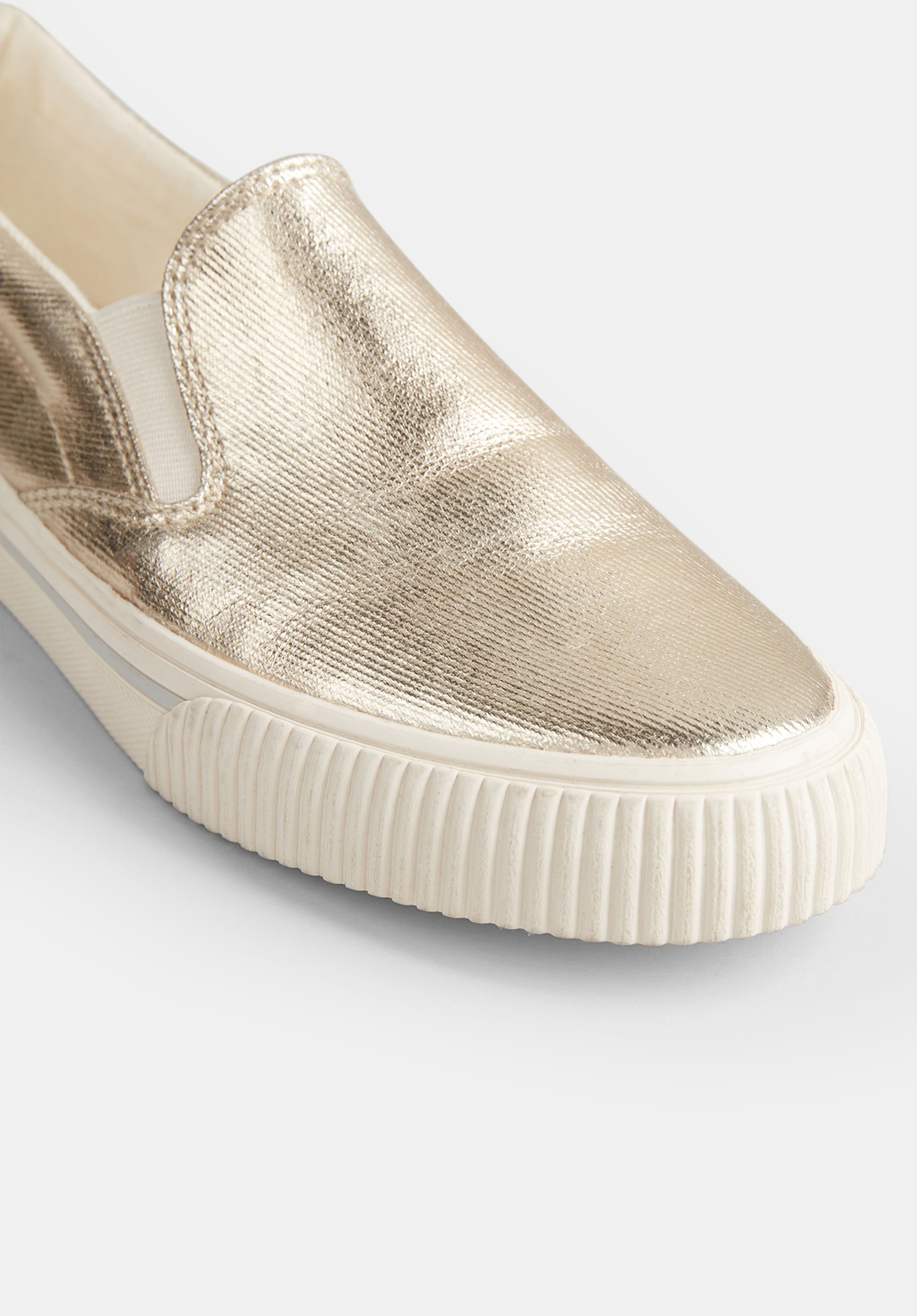 Gili Slip On Trainers Gold hush