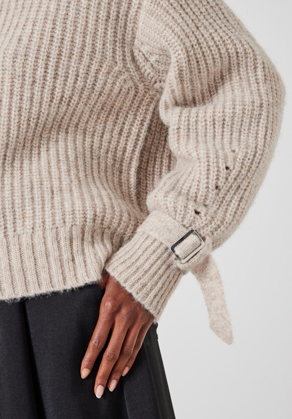 Francis Tie and Buckle Detail Jumper