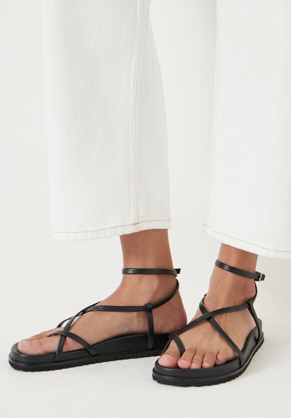 Thea Strappy Leather Sandals