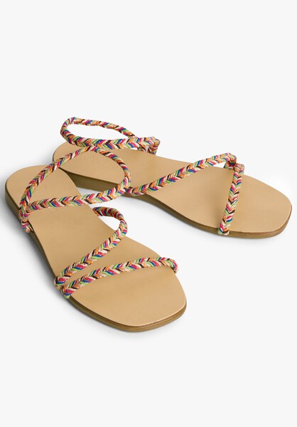 Bree Rainbow Braid Sandal