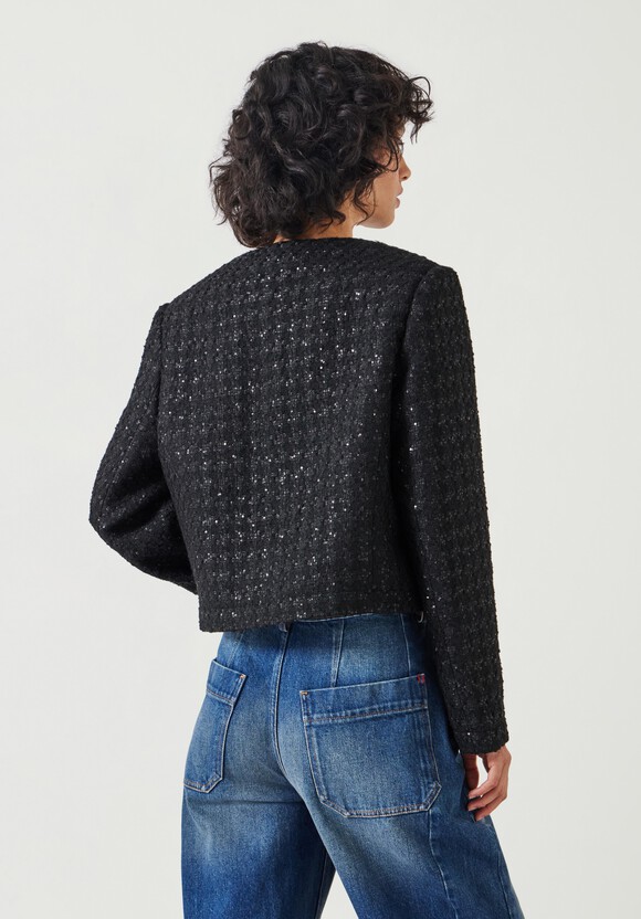 Ester Sequin Boucle Jacket