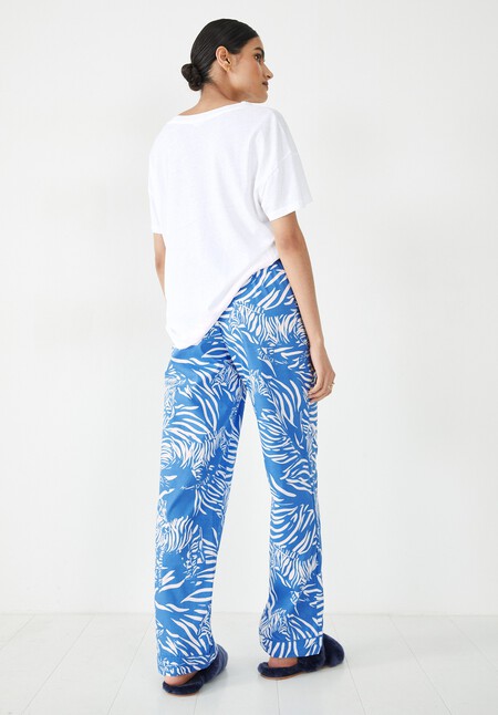 Isla Printed Cotton PJ Trousers