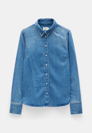 Danica Fitted Denim Shirt