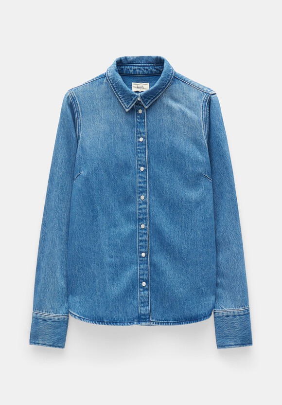 Danica Fitted Denim Shirt