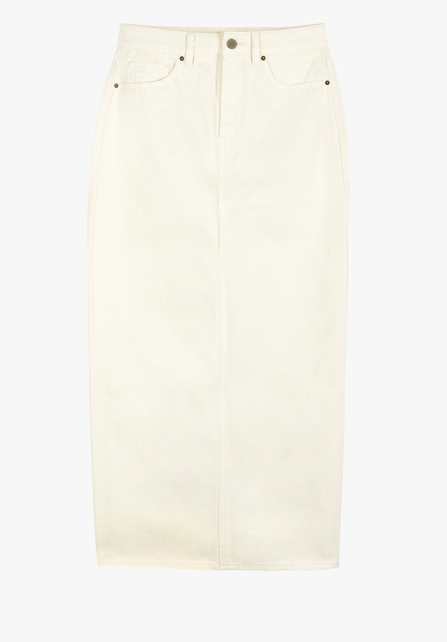 Jaz denim 2025 mini skirt white