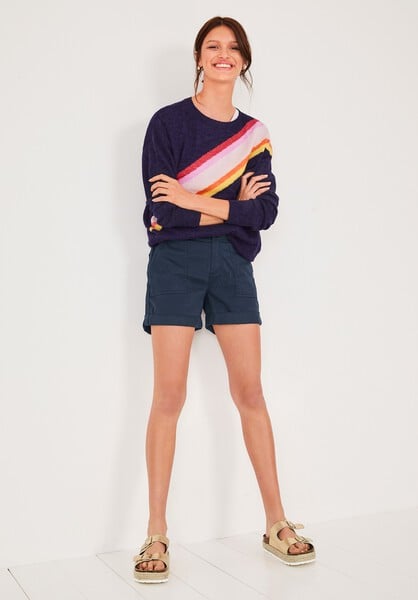 Hayes Rainbow Knitted Jumper