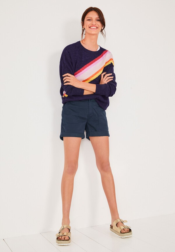 Hayes Rainbow Knitted Jumper
