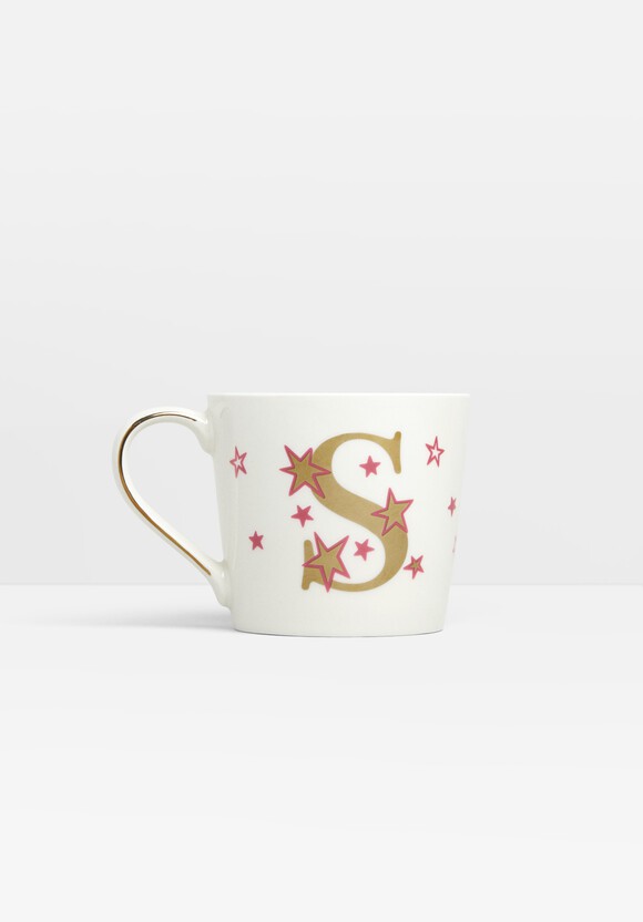 Meadow Initial Ceramic Mug